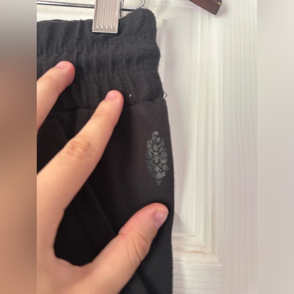 Free People Sunny Skinny Sweatpants Black - Picture 7 of 10